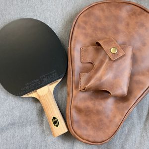 Paletă asamblată lemn carbon + fețe Nittaku